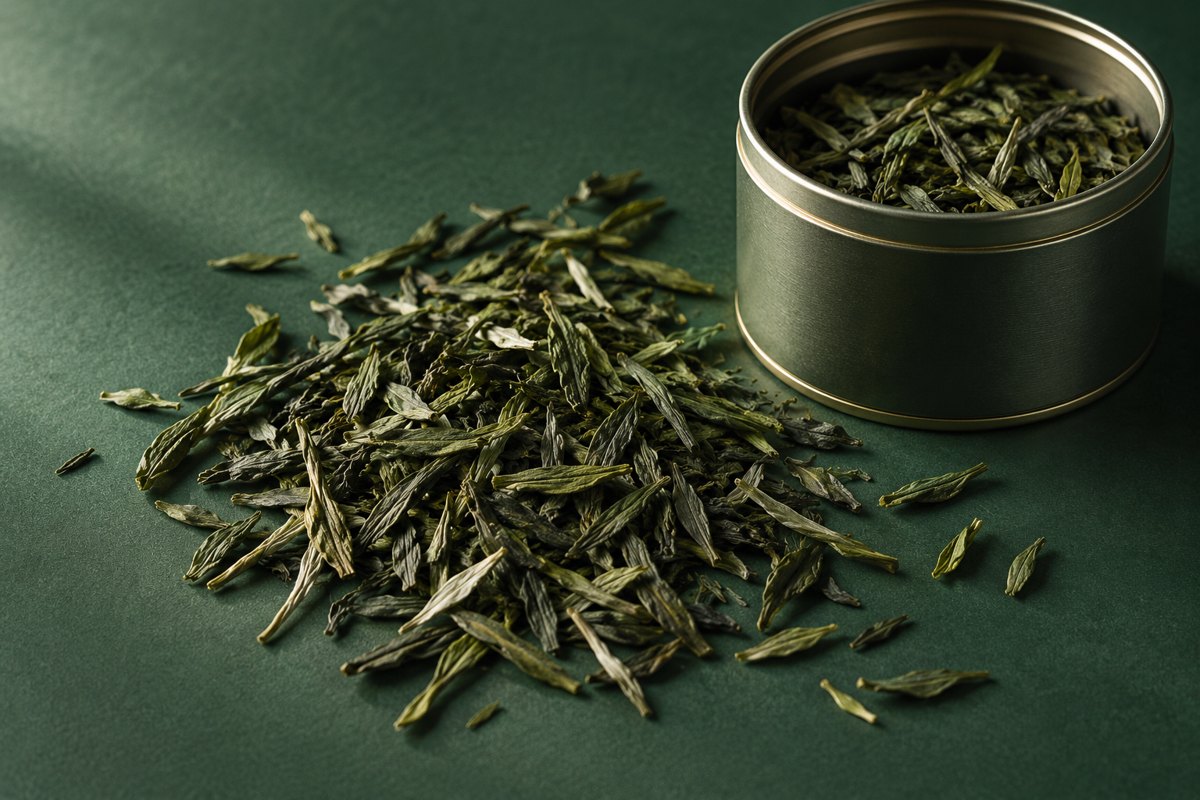 茶叶与茶罐主题生成图片
